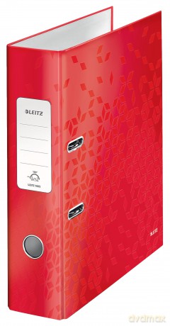 Leitz: LEITZ Ordner rot Karton 8,0 cm DIN A4
