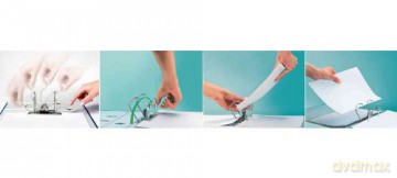 Leitz: LEITZ Ordner schwarz 8cm 180°