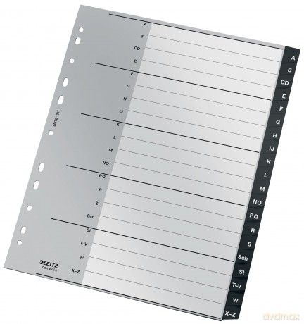 LEITZ Ordnerregister recycle 1207 Vollfo
