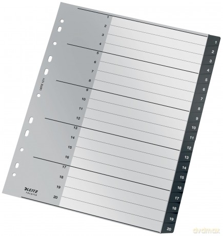 LEITZ Ordnerregister recycle 1211 Vollfo