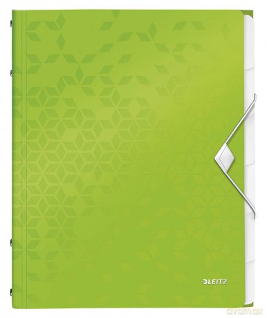 LEITZ Ordnungsmappe WOW 4633 6 Fcher gr