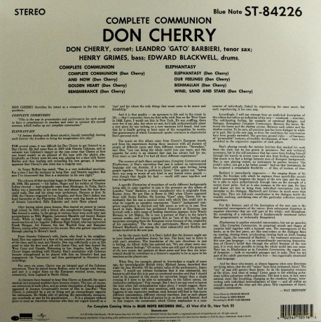Don Cherry: Complete Communion (Limited Edition) [Winyl]