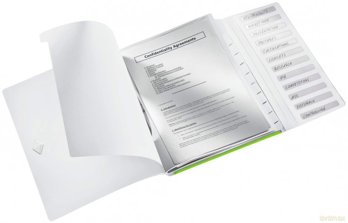LEITZ Ordnungsmappe WOW 4634 12 Fcher g