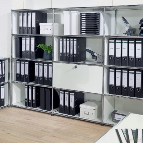 LEITZ PP-Ordner,5,2 cm, grau