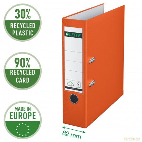 LEITZ PP-Ordner,8 cm, orange