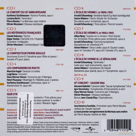 Pierre Boulez: Le Domaine Musical [10CD]