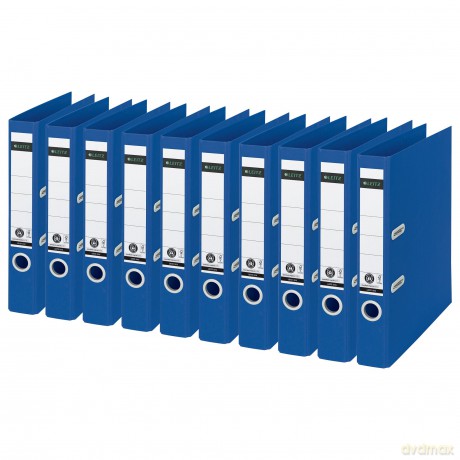 Leitz: LEITZ Recycle Ordner blau Karton 5,0 cm
