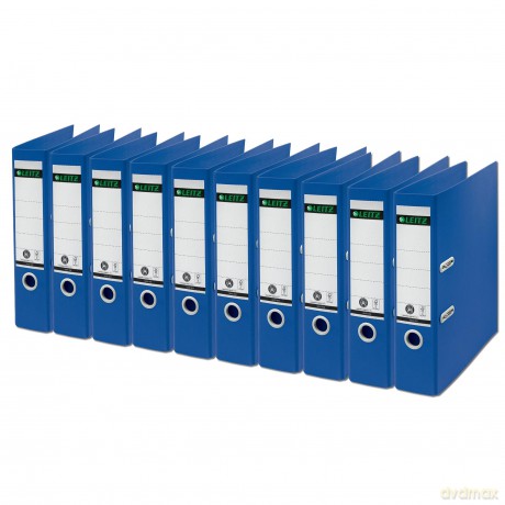 Leitz: LEITZ Recycle Ordner blau Karton 8,0 cm