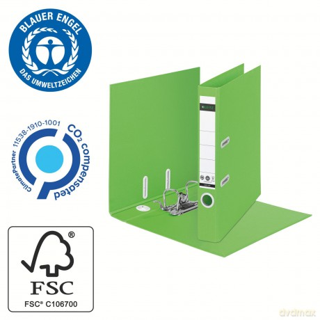 Leitz: LEITZ Recycle Ordner grźn Karton 5,0 cm