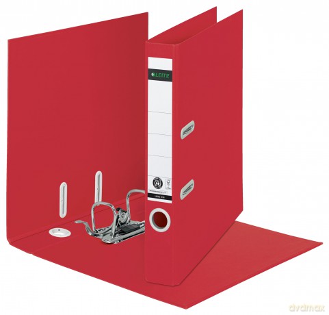Leitz: LEITZ Recycle Ordner rot Karton 5,0 cm D