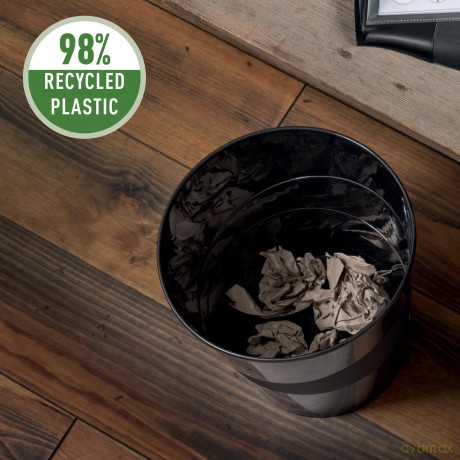 LEITZ Recycle Papierkorb 15,0 l schwarz