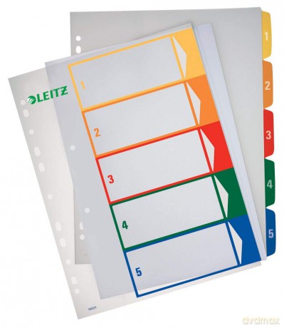 LEITZ Reg.5 Taben PC-Beschrift