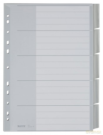 Leitz Register Blanko, 5-tlg.