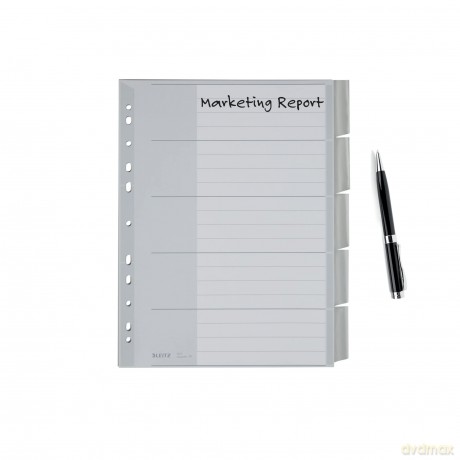 Leitz Register Blanko, 5-tlg.