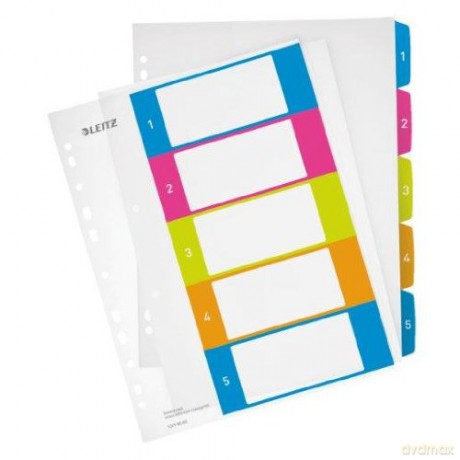 LEITZ Register WOW 5 Blatt