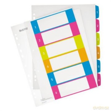 LEITZ Register WOW 6 Blatt