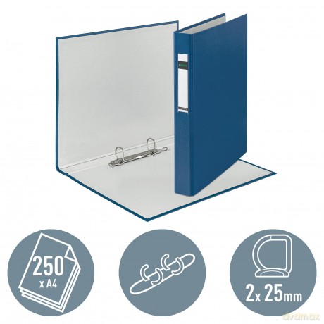 LEITZ Ringbuch A4 2ri 25mm Bu