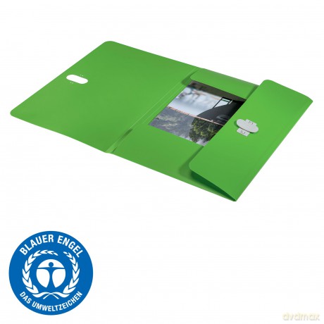 Leitz: LEITZ Sammelmappe Recycle DIN A4 grźn