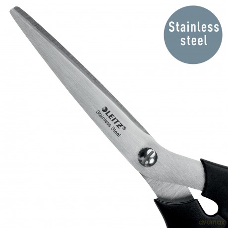 Leitz: LEITZ Schere schwarz 18,5 cm