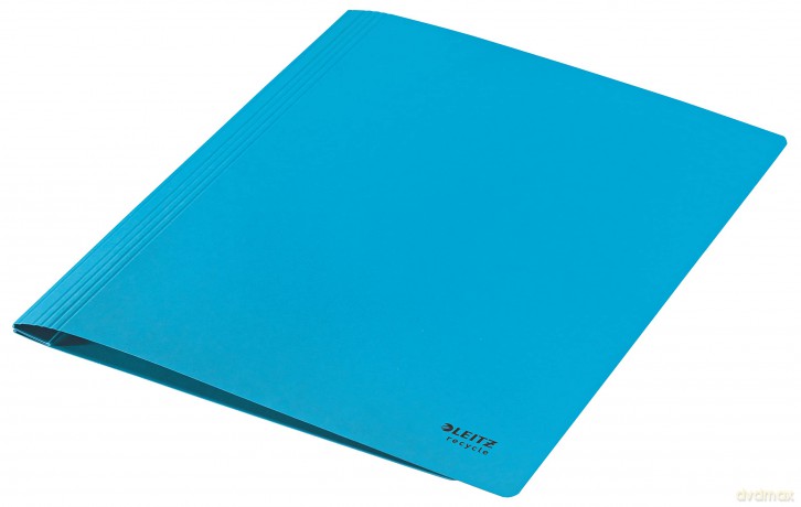 Leitz: LEITZ Schnellhefter Recycle Karton blau