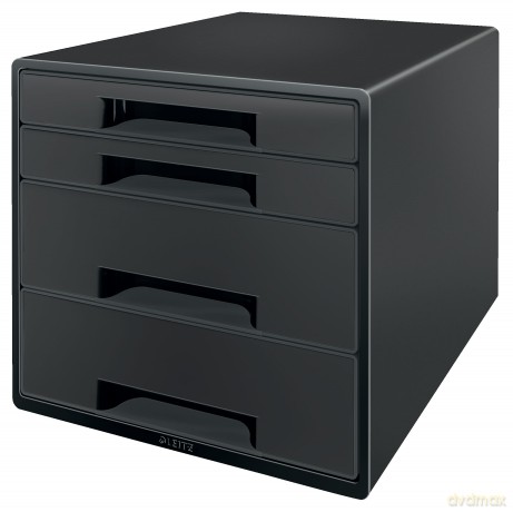 Leitz: LEITZ Schubladenbox CUBE schwarz/grau