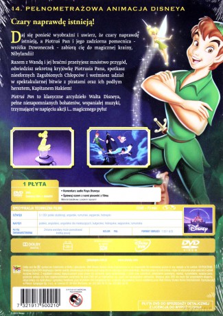 Piotruś Pan (Disney) Czarne charakterki [DVD]