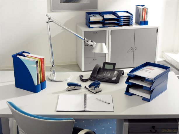 LEITZ Stehsammler A4 Plus grau