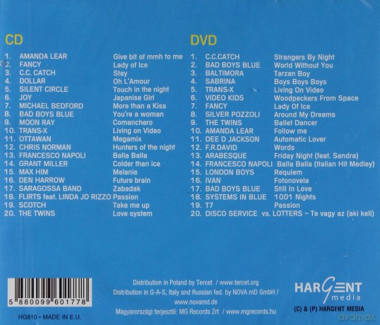 Best of Retro disco [CD]+[DVD]