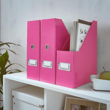 LEITZ Stehsammler pinkmetallic
