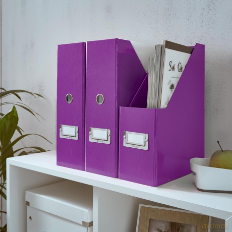 LEITZ Stehsammler violett-Meta