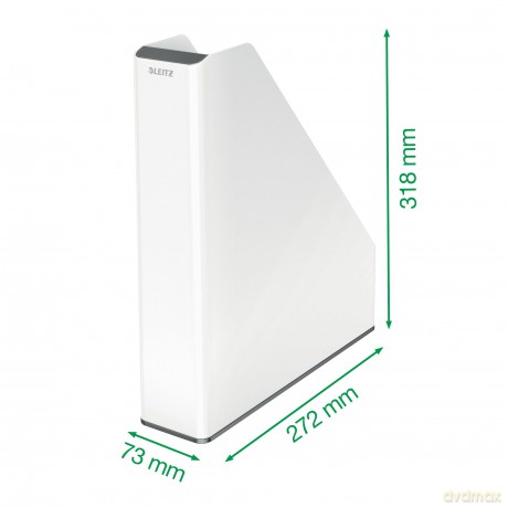 LEITZ Stehsammler WOW Duo Colour perlwei