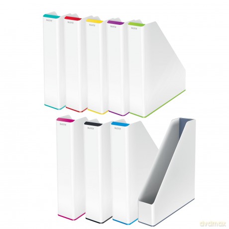 LEITZ Stehsammler WOW Duo Colour perlwei