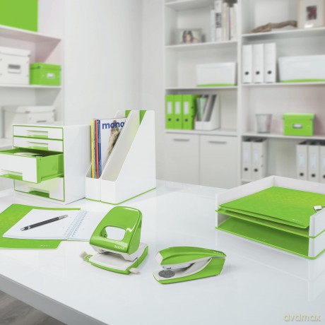 LEITZ Stehsammler WOW Duo Colour perlwei