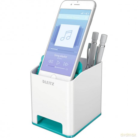 Leitz: LEITZ Stiftehalter WOW Duo Colour perlwe