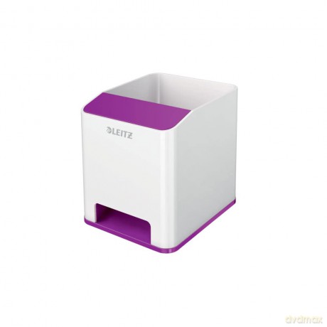 Leitz: LEITZ Stiftehalter WOW Duo Colour perlwe