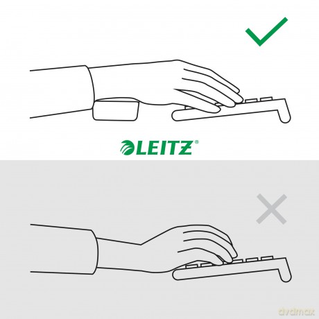 LEITZ Tastatur-Handballenauflage Ergo Co
