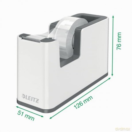 Leitz: LEITZ Tischabroller Duo Colour schwarz/g