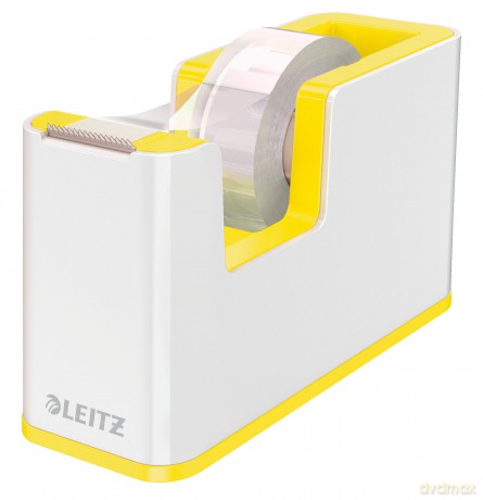 Leitz: LEITZ Tischabroller WOW Duo Colour perlw