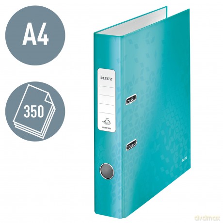 LEITZ WOW 180°ordn.5cm Eisblau