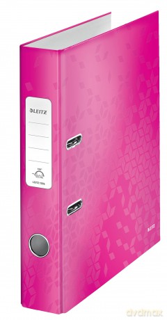 LEITZ WOW 180°ordn.5cm pinkmet