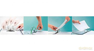 LEITZ WOW 180°ordn.8cm blaumet