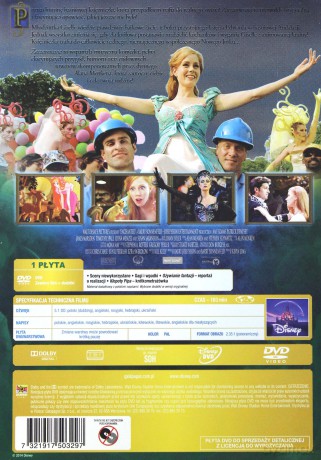 Zaczarowana (Disney) Czarne charakterki [DVD] 