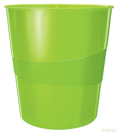 LEITZ WOW Duo Colour Papierkorb 15,0 l g