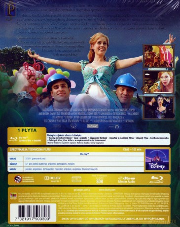 Zaczarowana (Disney) Czarne charakterki [Blu-Ray]