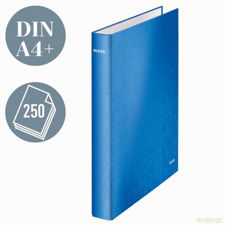 LEITZ WOW Ringbuch 2r,bl.