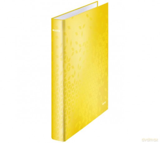 LEITZ WOW Ringbuch 2-Ringe gelb
