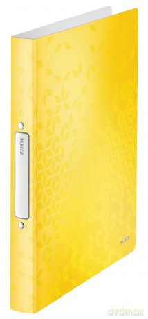 LEITZ WOW Ringbuch 2-Ringe gelb