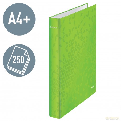 LEITZ WOW Ringbuch 2-Ringe grźn