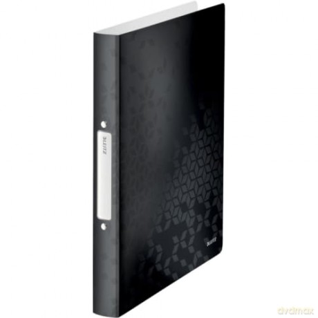 LEITZ WOW Ringbuch 2-Ringe schwarz