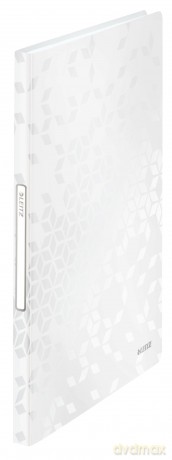 LEITZ WOW Sichtbuch pink-metallic mit 40